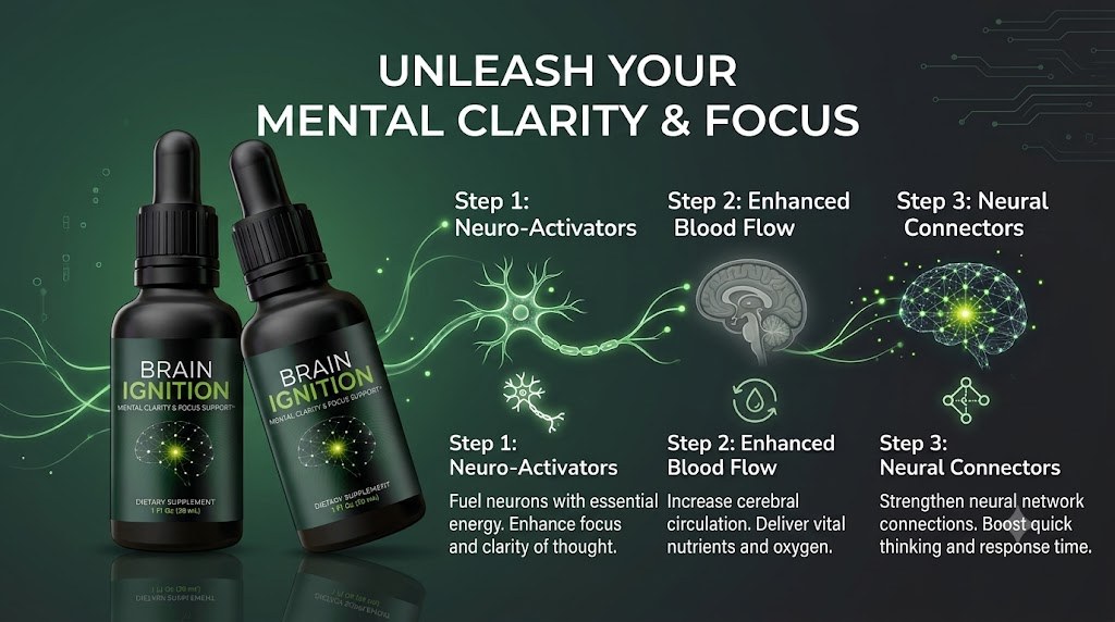 Brain Ignition how it works infographic